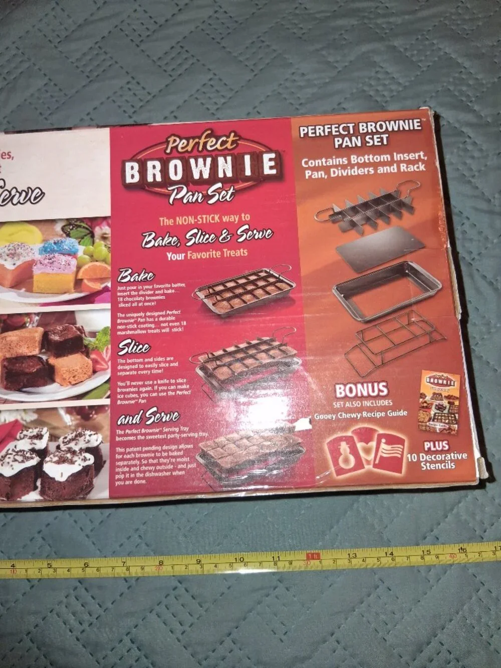 Brand New! Perfect Brownie Pan Set